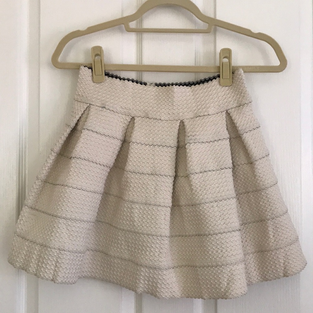 Bandage Pleated Skirt